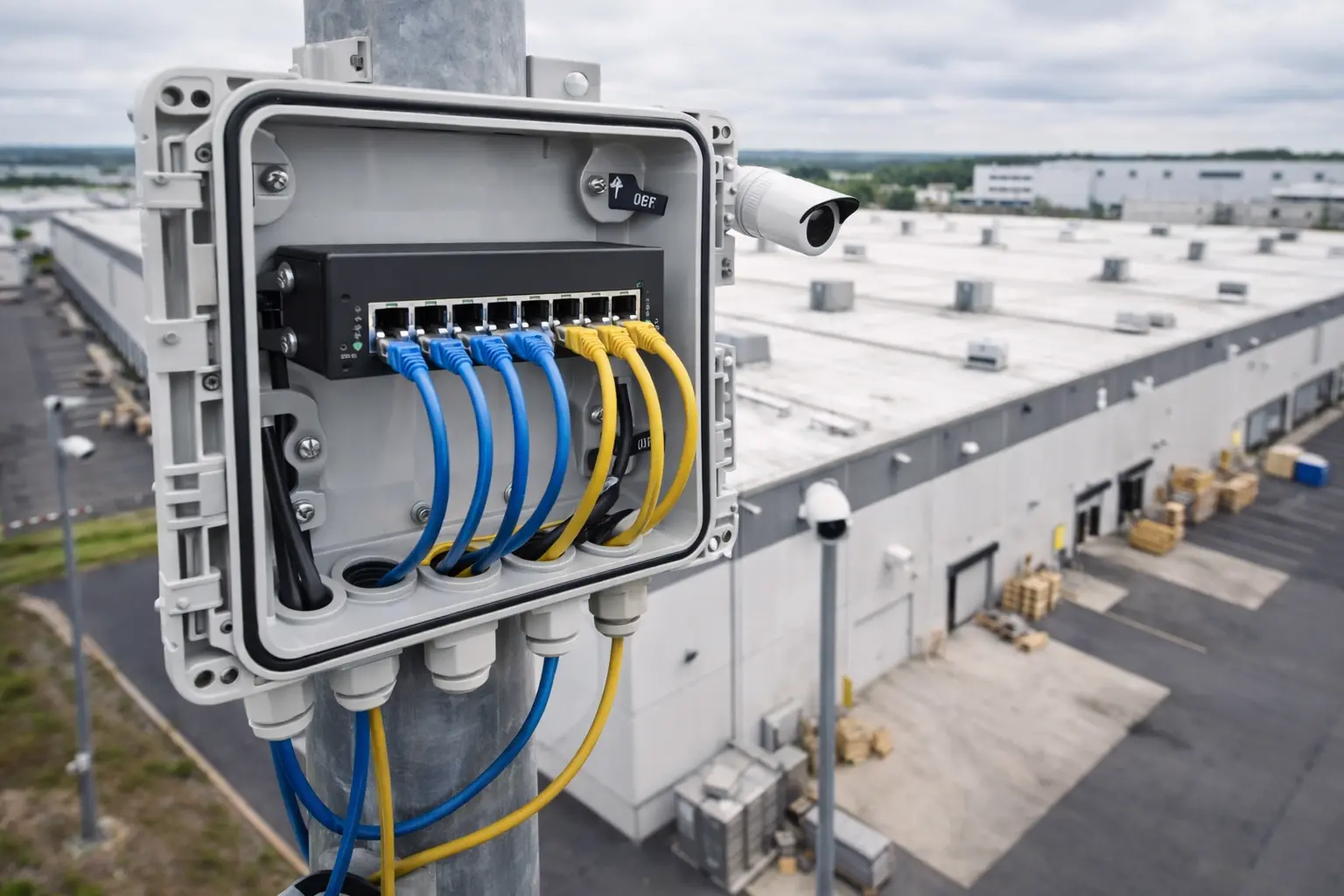 Outdoor Surveillance Network Solution